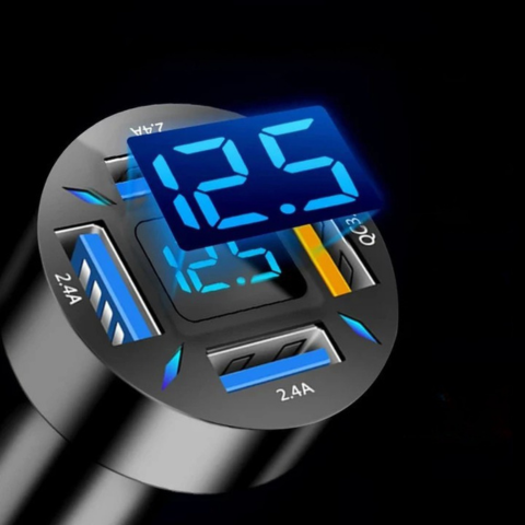 Chargeur Allume-Cigare Universel Et Multi-USB