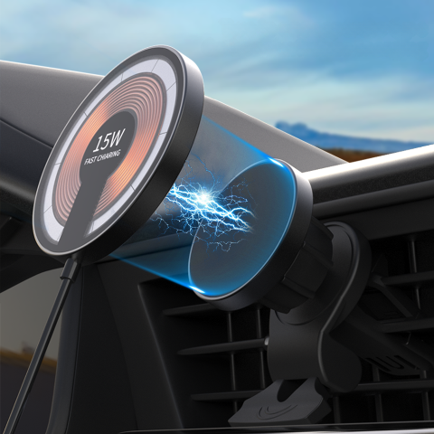 Kabelloses Magnetladegerät für das Auto – Vernetztes und praktisches Fahren 