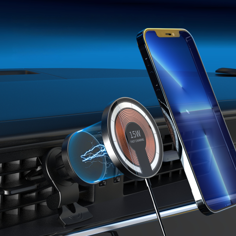 Kabelloses Magnetladegerät für das Auto – Vernetztes und praktisches Fahren 