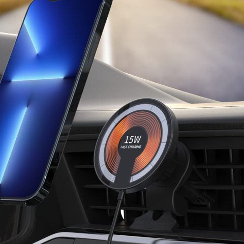 Kabelloses Magnetladegerät für das Auto – Vernetztes und praktisches Fahren 
