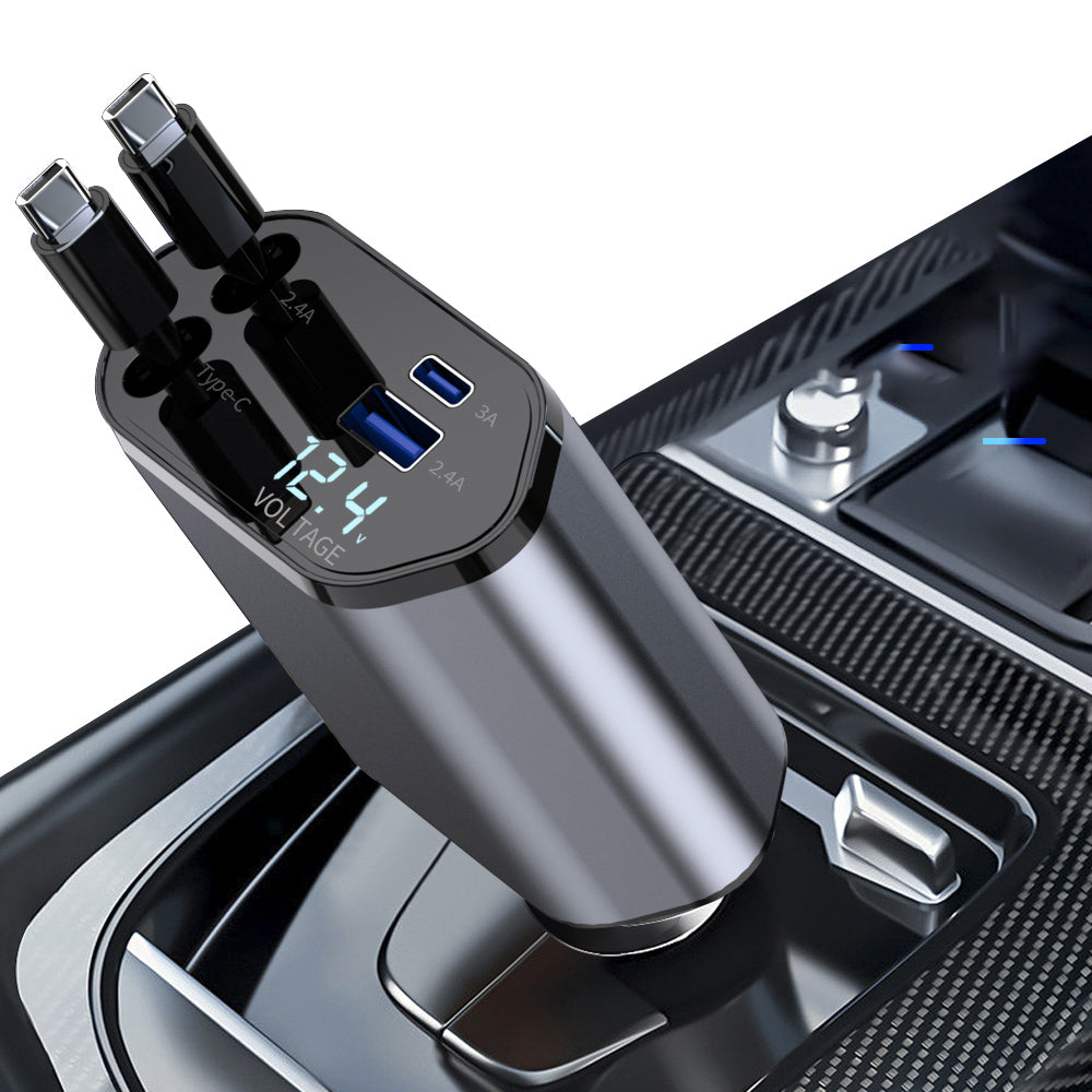 Biloplader 9-i-1 — Effekt 154W til alle dine enheder 
