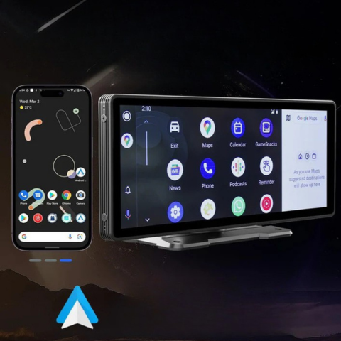 Bezprzewodowy samochodowy ekran dotykowy - inteligentne sterowanie i stylowy wygląd