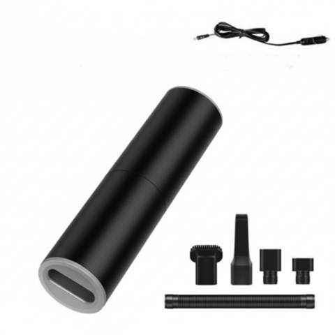 Mini Aspirateur Auto — Aspiration Sèche Et Humide Avec Câble