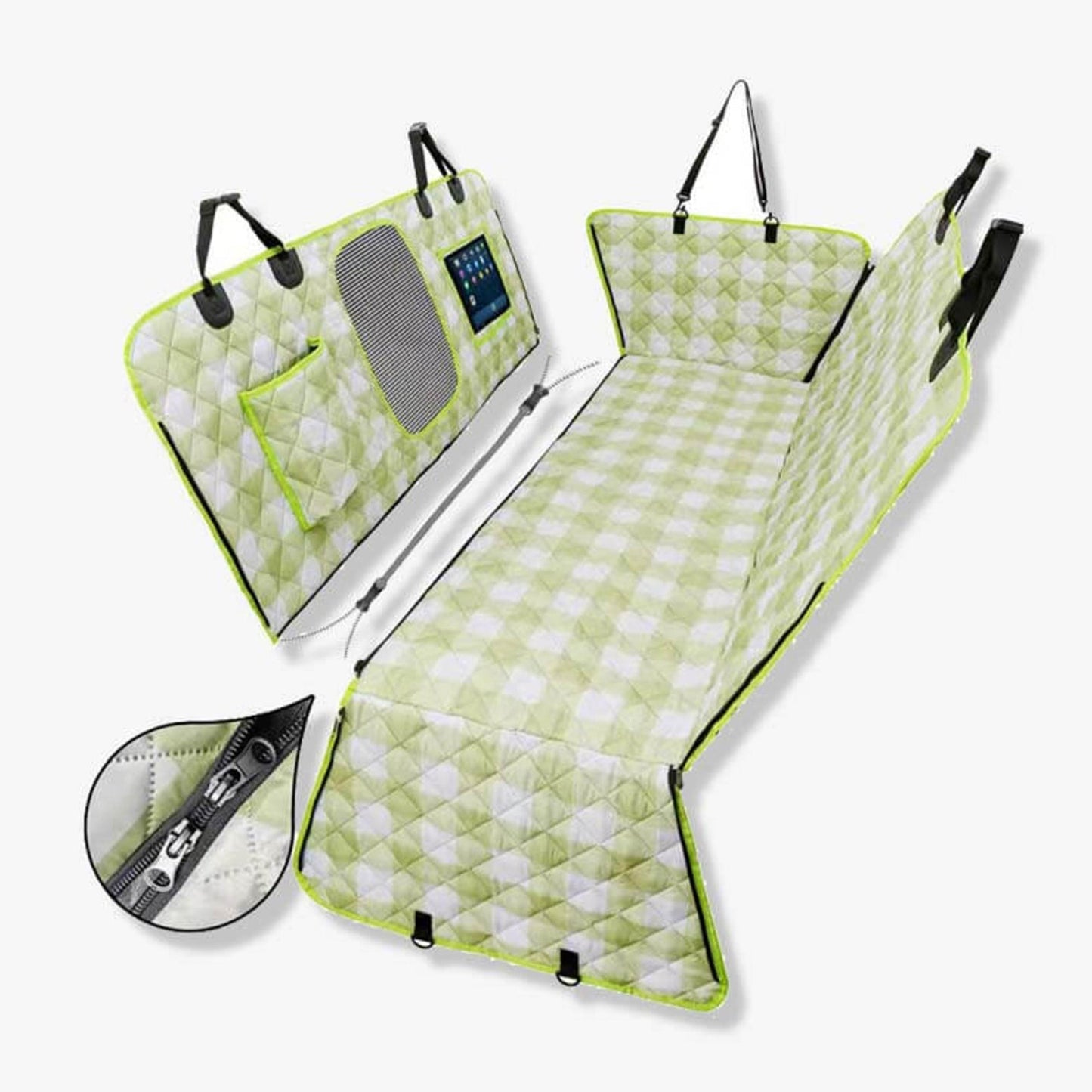Funda De Asiento Para Perro Impermeable Y Resistente A Las Rayaduras 