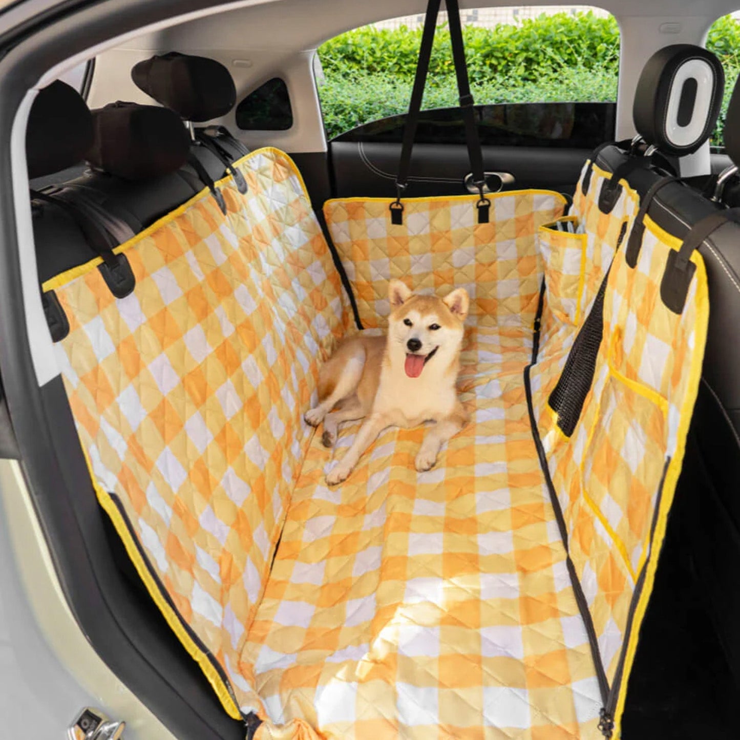 Funda De Asiento Para Perro Impermeable Y Resistente A Las Rayaduras 