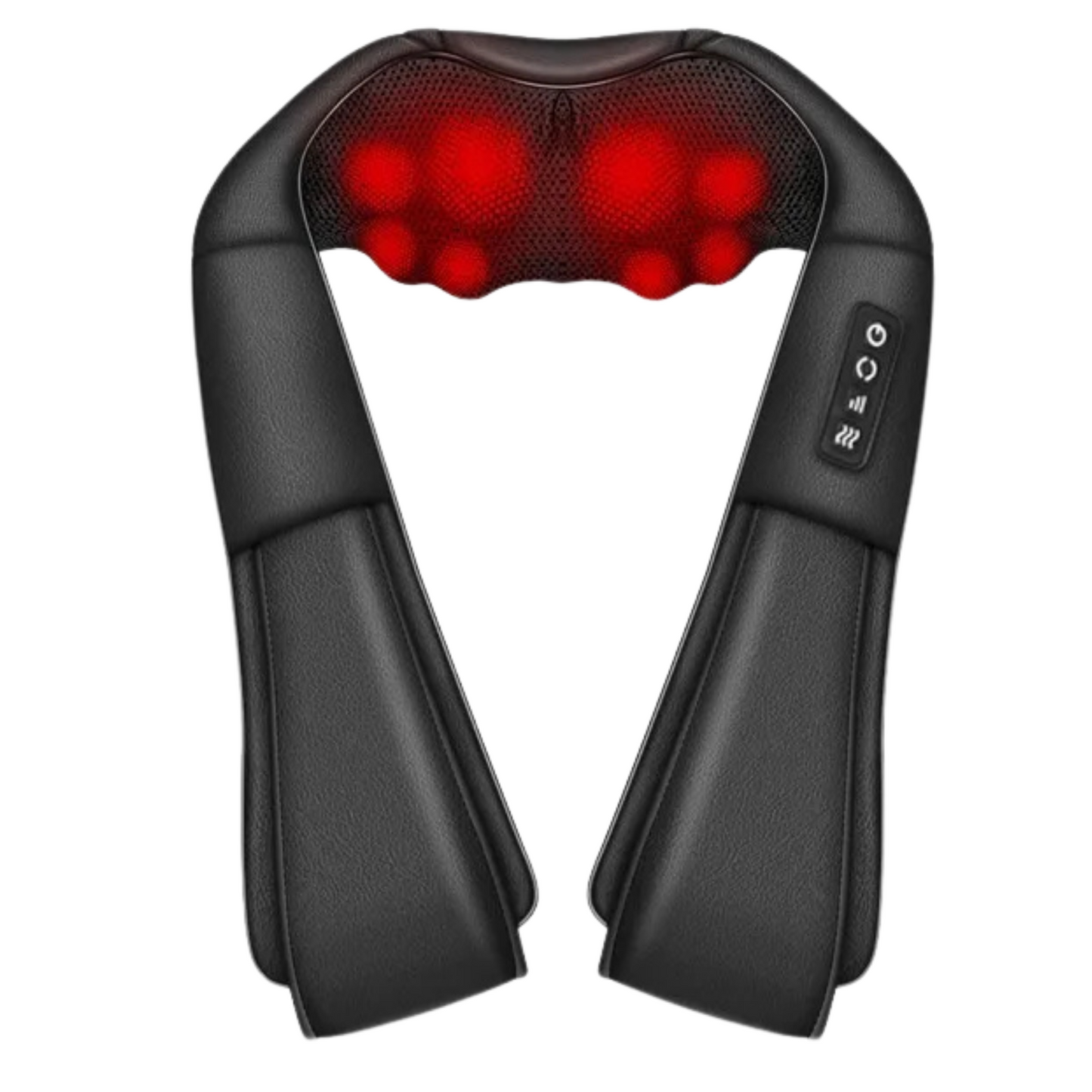 加熱マッサージ器 — 首、背中、肩のリラクゼーション 