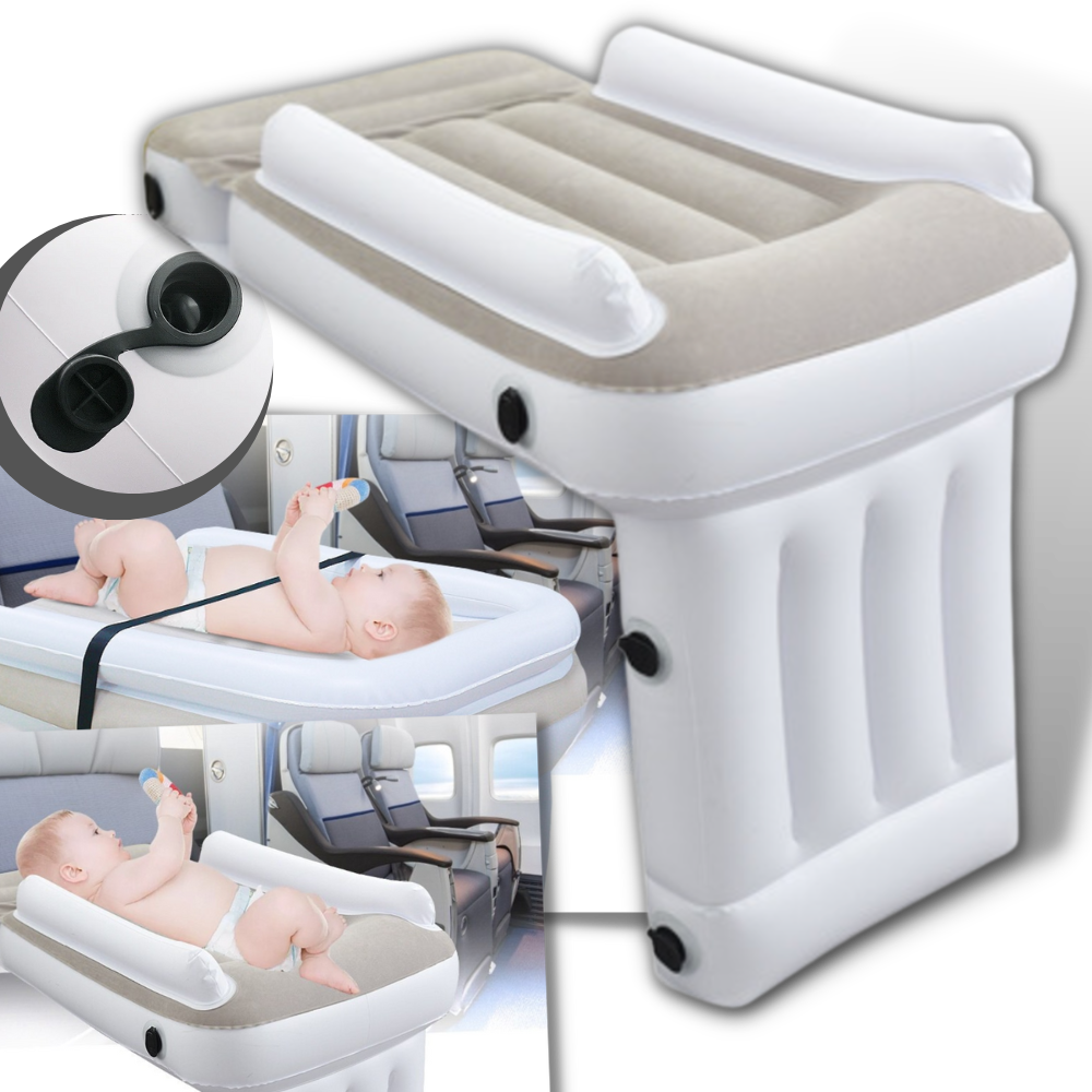 子供用インフレータブルベッド - トラベルコンフォート＆クイックインストール