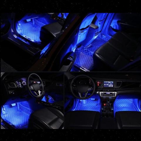 LED Atmosférická Lampa do Auta – Stylový Interiérový Design 