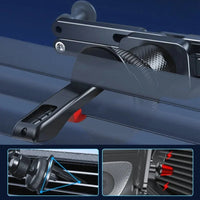 Support til biltelefon - ventilationsgitter – 360° rotation & automatisk låsning 