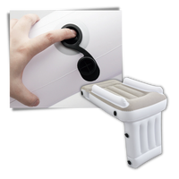 子供用インフレータブルベッド - トラベルコンフォート＆クイックインストール