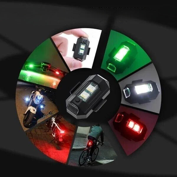 LED-lys Anti-Kollision Til Motorcykel – Sikkerhed Og Stil 